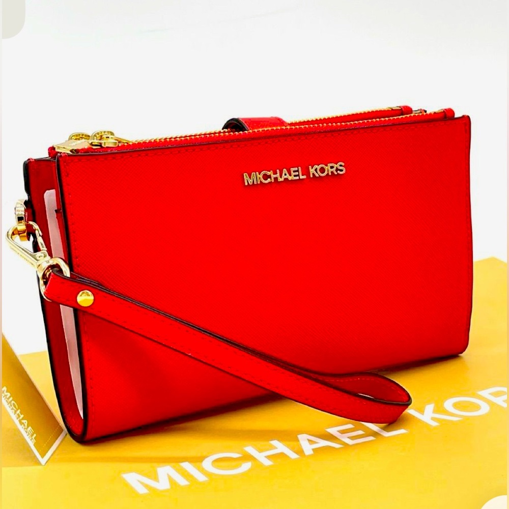 Michael Kors Red Wristlet